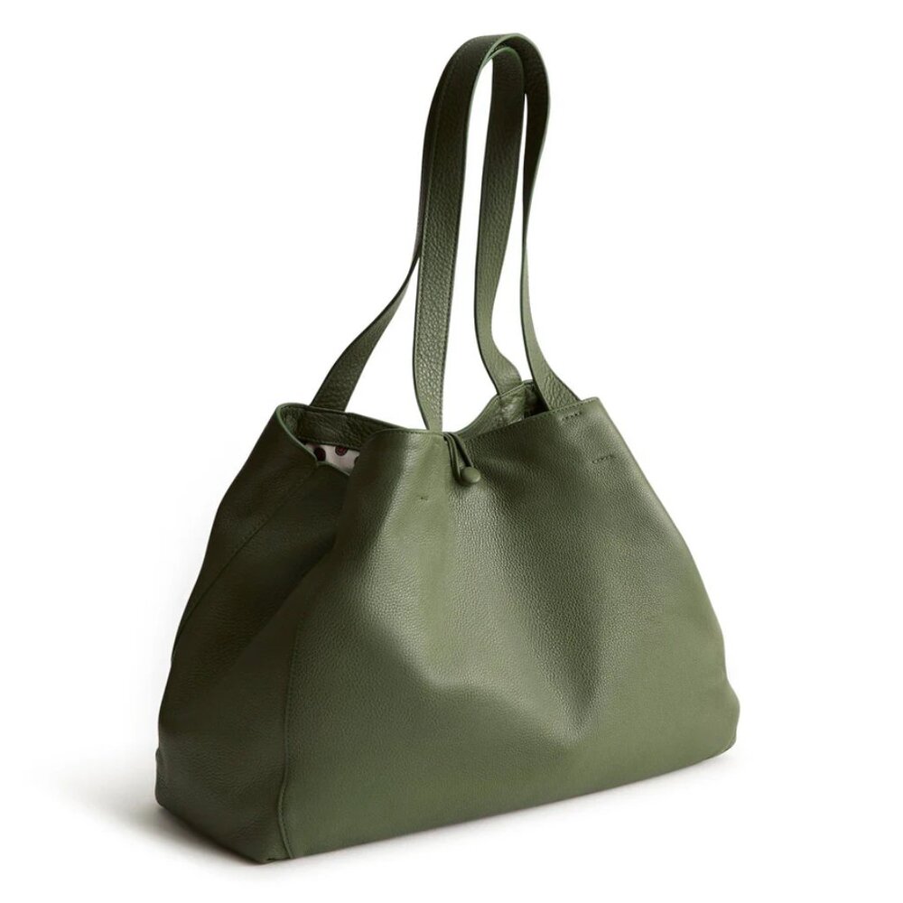 Vera Bradley Hathaway Tote Bag in Bronze Green - Picture 3 of 8
